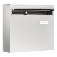 BURG WÄCHTER Briefkasten Borkum 3877 20390 silber