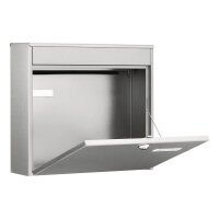 BURG WÄCHTER Briefkasten Borkum 3877 20390 silber