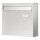 BURG WÄCHTER Briefkasten Borkum 3877 20390 silber