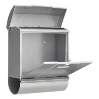 BURG WÄCHTER Briefkasten Olymp 32610 silber