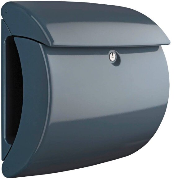 BURG WÄCHTER Briefkasten Piano 37170 grau