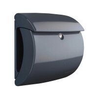 BURG WÄCHTER Briefkasten Piano 37170 grau