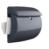 BURG WÄCHTER Briefkasten Piano 37170 grau