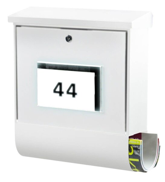 BURG WÄCHTER Briefkasten Malaga 75320 weiß