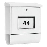 BURG WÄCHTER Briefkasten Malaga 75320 weiß