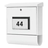 BURG WÄCHTER Briefkasten Malaga 75320 weiß