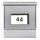BURG WÄCHTER Briefkasten Malaga 75310 silber