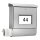 BURG WÄCHTER Briefkasten Malaga 75310 silber