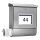 BURG WÄCHTER Briefkasten Malaga 75310 silber
