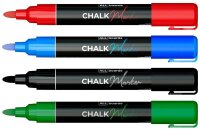 ALLboards Kreidemarker-Set farbsortiert 6,0 mm, 4 St.