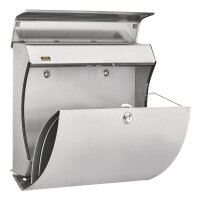 BURG WÄCHTER Briefkasten Verona 32500 silber
