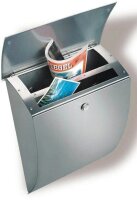 BURG WÄCHTER Briefkasten Milano 32420 silber