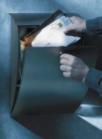 BURG WÄCHTER Briefkasten Milano 32420 silber