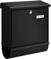 BURG WÄCHTER Briefkasten Comfort 32650 schwarz