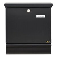 BURG WÄCHTER Briefkasten Comfort 32650 schwarz