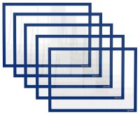 ALLboards Magnetrahmen blau A4, 5 St.
