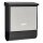 BURG WÄCHTER Briefkasten London-Set 68670 61470 schwarz, silber