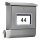 BURG WÄCHTER Briefkasten Malaga 75330 silber