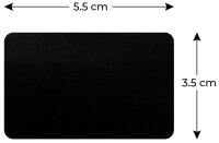 ALLboards Kreideetiketten schwarz 5,5 x 3,5 cm, 120 St.