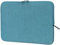 TUCANO Laptophülle Mélange Kunststoff hellblau bis 35,6 cm (14 Zoll)