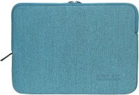 TUCANO Laptophülle Mélange Kunststoff hellblau bis 35,6 cm (14 Zoll)