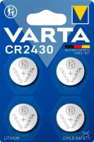 VARTA Knopfzellen CR2430 Lithium 3,0 V, 4 St.