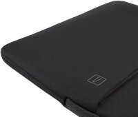 TUCANO Laptophülle MacBook Air/Pro 13 Zoll, Notebook 12 Zoll Kunststoff schwarz bis 30,5 cm (12 Zoll)