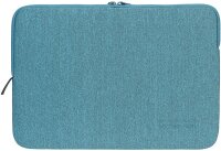 TUCANO Laptophülle Mélange Kunststoff hellblau bis 40,6 cm (16 Zoll)