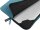 TUCANO Laptophülle Mélange Kunststoff hellblau bis 40,6 cm (16 Zoll)