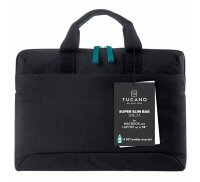 TUCANO Laptoptasche Smilza Kunststoff schwarz BSM1314-BK bis 35,6 cm (14 Zoll)