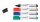 Legamaster TZ 100 Whiteboard-Marker farbsortiert 1,5 - 3,0 mm, 4 St.