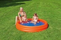HAPPY PEOPLE® Planschbecken orange/blau 100,0 x 23,0 cm  ( 77710 )