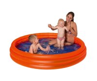 HAPPY PEOPLE® Planschbecken orange/blau 175,0 x 31,0 cm  ( 77713 )