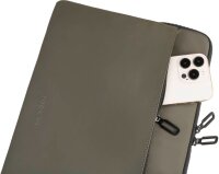 TUCANO Laptophülle Gommo Kunststoff militärgrün bis 38,1 cm (15 Zoll)  ( BFGOM1314-VM )