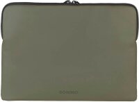 TUCANO Laptophülle Gommo Kunststoff militärgrün bis 38,1 cm (15 Zoll)  ( BFGOM1314-VM )