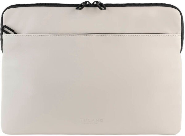 TUCANO Laptophülle Gommo Kunststoff hellgrau bis 40,6 cm (16 Zoll)  (  )