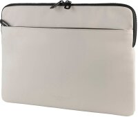 TUCANO Laptophülle Gommo Kunststoff hellgrau bis 40,6 cm (16 Zoll)  (  )