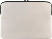 TUCANO Laptophülle Gommo Kunststoff hellgrau bis 40,6 cm (16 Zoll)  (  )