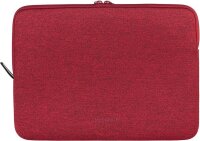 TUCANO Laptophülle Mélange Kunststoff bordeaux bis 35,6 cm (14 Zoll)