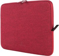 TUCANO Laptophülle Mélange Kunststoff bordeaux bis 35,6 cm (14 Zoll)