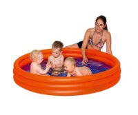 HAPPY PEOPLE® Planschbecken orange/blau 150,0 x 35,0 cm  ( 77712 )