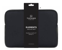 TUCANO Laptophülle Elements Kunststoff schwarz bis 33,0 cm (13 Zoll)