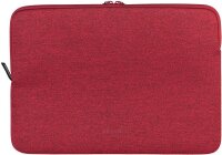 TUCANO Laptophülle Mélange Kunststoff bordeaux bis 40,6 cm (16 Zoll)