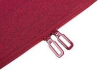 TUCANO Laptophülle Mélange Kunststoff bordeaux bis 40,6 cm (16 Zoll)
