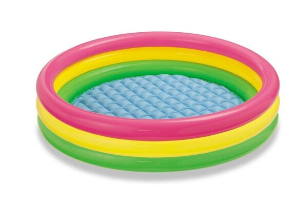 INTEX® Babyplanschbecken 56,0 l grün/pink/gelb 86,0 x 25,0 cm  ( 58924NP )