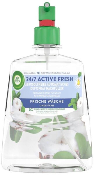 AIRWICK Raumduft-Nachfüller 24/7 ACTIVE FRESH frisch 228 ml, 1 St.