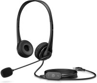 HP G2 USB-Headset schwarz  ( 428H5AA#ABB )
