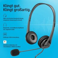 HP G2 USB-Headset schwarz