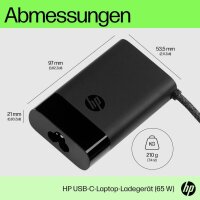 HP Laptop-Netzteil 671R2AA#ABB 65 W