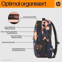 HP Laptop-Rucksack Campus XL Kunstfaser dunkelblau, hellorange 20,0 l bis 40,9 cm (16,1 Zoll)